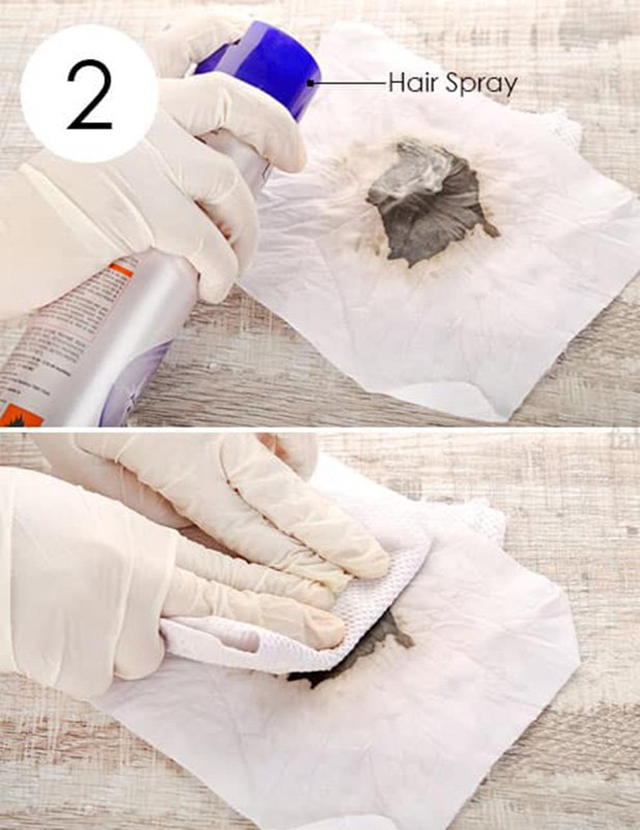 Cách tẩy thuốc nhuộm tóc dính trên thảm, áo quần và trên da
