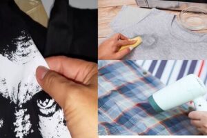 Cách xóa hình in trên áo phông