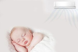 Cách để trẻ nằm điều hòa không bị ốm – kinh nghiệm thực tế