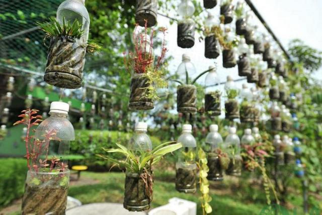Cách làm chậu hoa hình giọt nước phong cách tối giản