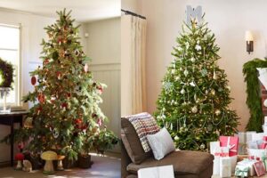 Hướng dẫn cách trang trí cây thông noel đẹp độc lạ