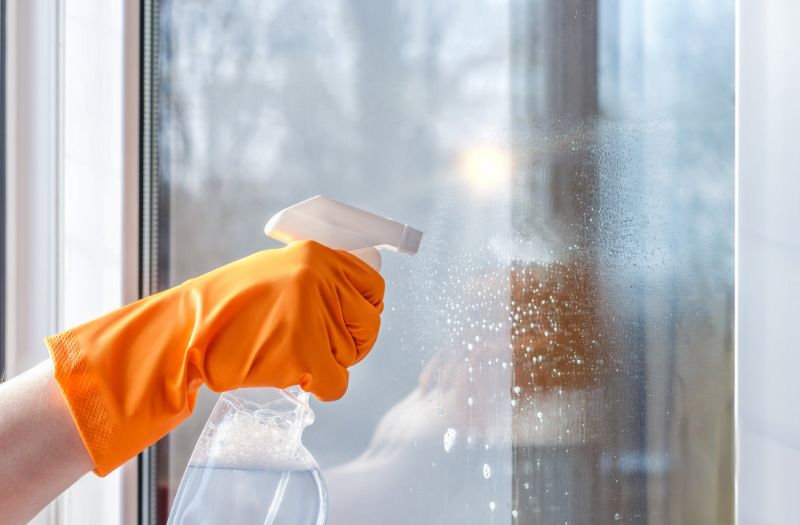 Cách làm sạch kính bị ố bằng các nguyên liệu tự nhiên