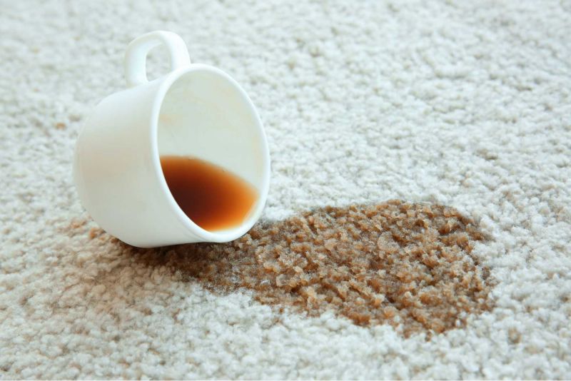 Vì Sao Vết Cà Phê Trên Thảm Khó Xử Lý Nếu Không Đúng Cách