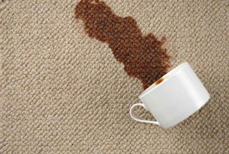 Quy trình chuẩn để xử lý vết ố trên thảm mà không gây hư hại