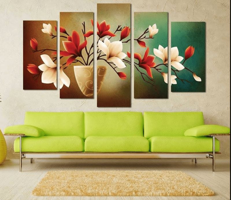 Lựa chọn chủ đề tranh phù hợp với họa tiết thảm